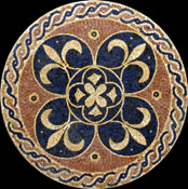 MD300 Golden Sparkle Mosaic