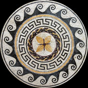 MD322 Medallion mosaic art