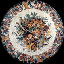 MD393 Colorful bouquet explosion Mosaic