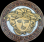MD395 Versace marble mosaic