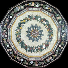 MD429 Chinese-style flower circles Mosaic