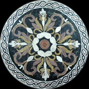 MD432 Medallion mosaic art