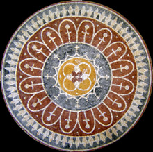 MD443 RYB stone art mosaic
