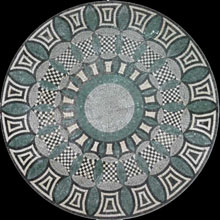 MD46 Blue Rays Mosaic