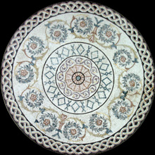 MD466 Flower circle dance Mosaic