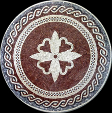 MD48 elegant medallion mosaic