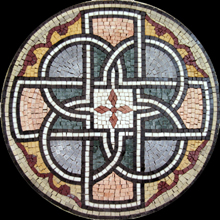 MD498 Pattern medallion mosaic