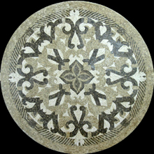 MD516 Grey color explosion mosaic