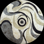 MD529 Modern Waves Mosaic