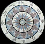MD560 Horoscopes Sign Mosaic