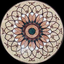 MD584 Flower architecture Mosaic