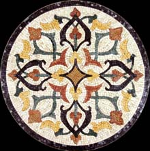 MD623 colorful decorative medallion mosaic
