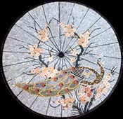 MD644 Majestic peacock Mosaic