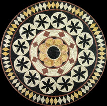 MD700 Contrasts marble mosaic