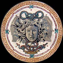 MD725 Medusa art mosaic