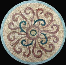 MD753 beautiful pastel artistic mosaic