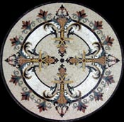 MD778 Majestic cross Mosaic