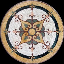 MD790 golden elegance art mosaic