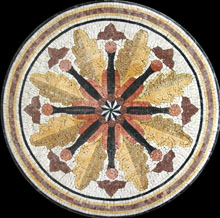 MD791 artistic floral design mosaic