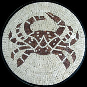 MD792 Crab Mosaic