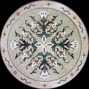 MD842 Orchid bouquets Mosaic