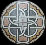 MD1098 geometrical shapes mosaic