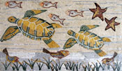 AN279 Ocean life mosaic