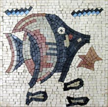 AN403 Ocean life mosaic