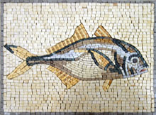 AN407 fish mosaic
