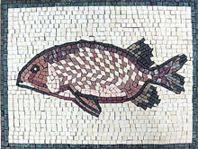 AN74 Fish mosaic