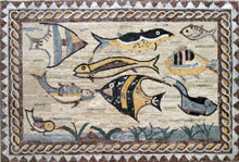 AN81 Underwater life mosaic