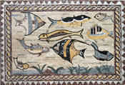 AN81 Underwater life mosaic