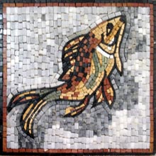 AN445 Fish mosaic
