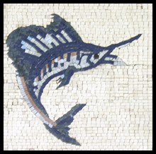 AN464 Swordfish mosaic