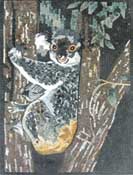 AN526 Koala on a tree mosaic