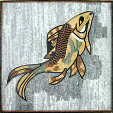 AN675 Fish mosaic