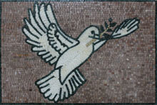 AN869 peace dove mosaic