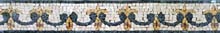 BD129 Royal fleur de lys design mosaic