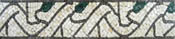 BD13 Artistic mosaic border