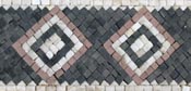 BD133 Losanges mosaic border