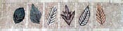 BD141 Leave shapes marble mosaic