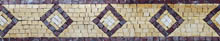 BD23 Losanges mosaic border