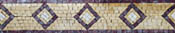 BD23 Losanges mosaic border