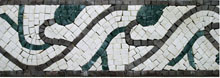 BD32 Artistic mosaic border