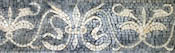 BD4 Faded fleur de lys art mosaic