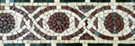 BD56 Brick & white eye design mosaic