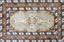 CR169 Artistic multi design mosaic carpet
