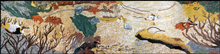 CR177 Colorful sea life mosaic