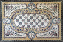 CR20 Colorful floral mosaic art carpet