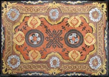 CR229 Earth colors multi design art mosaic